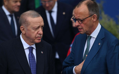 اردوغان خطاب به آلمان: آیا برلین نسل‌کشی در غزه را نمی‌بیند؟